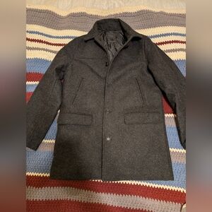 J. Crew Wool University Coat - Size Medium Tall